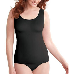 Bali womens Comfort Revolution Easylite Shapewear Tank Black Medium A004088